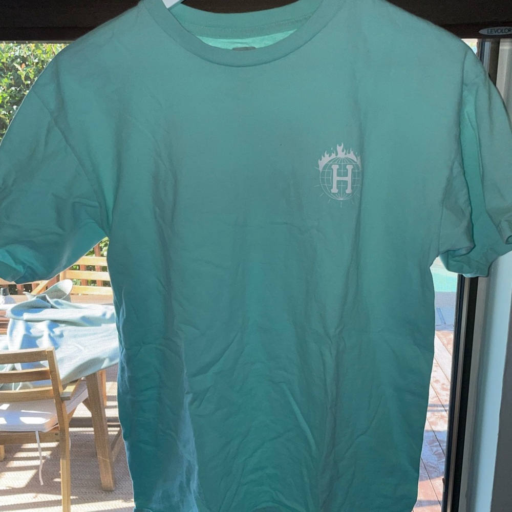 Selling a Medium Light Blue Thrasher T-Shirt